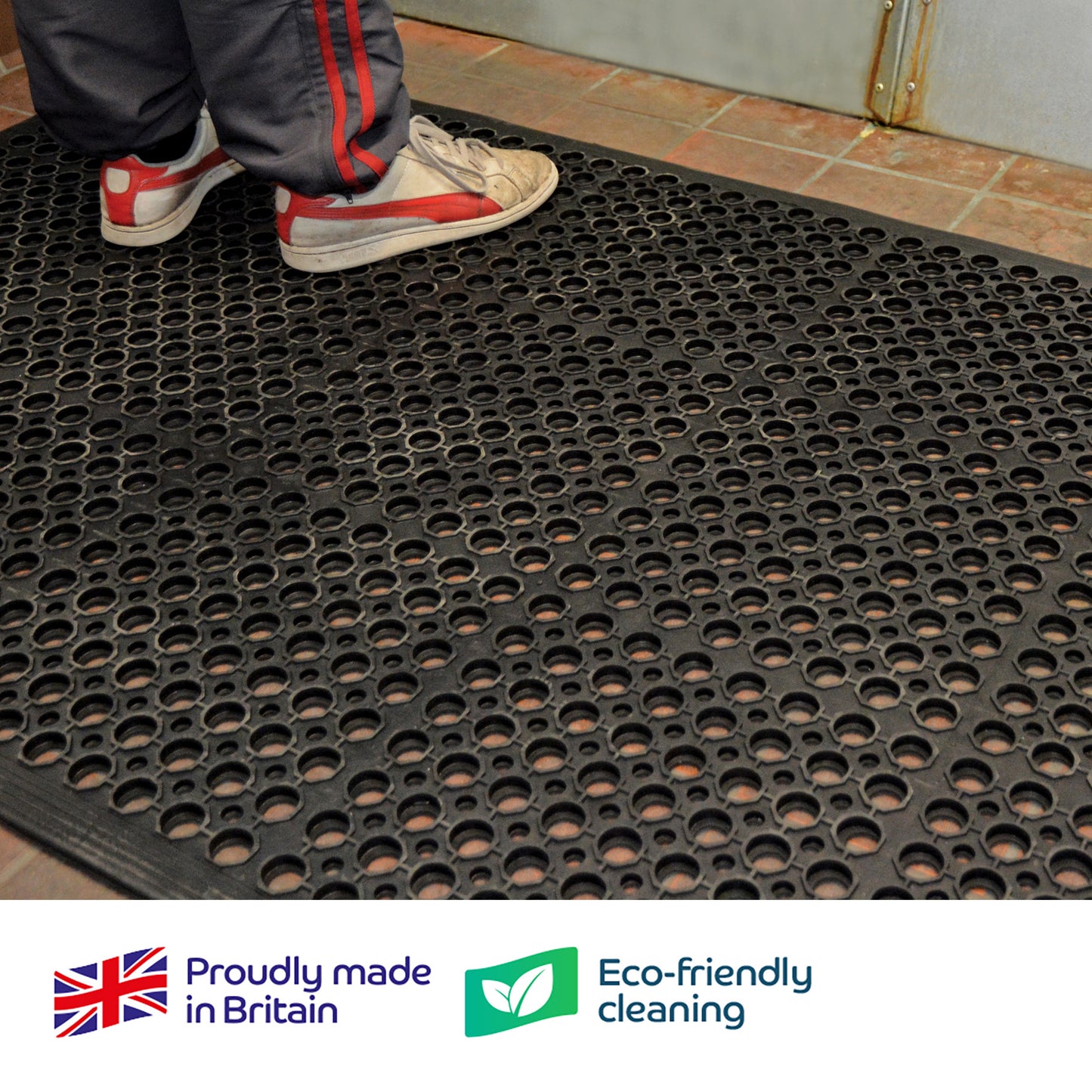 Rubber Entrance Mat | 120cm x 80cm