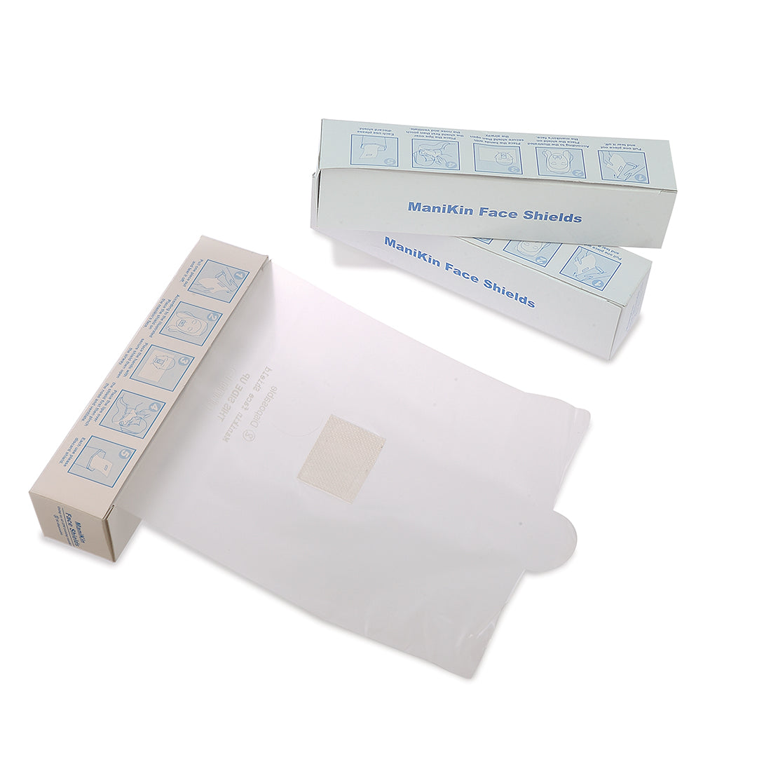 CPR Manikin Training Face Shields | Pack of 50