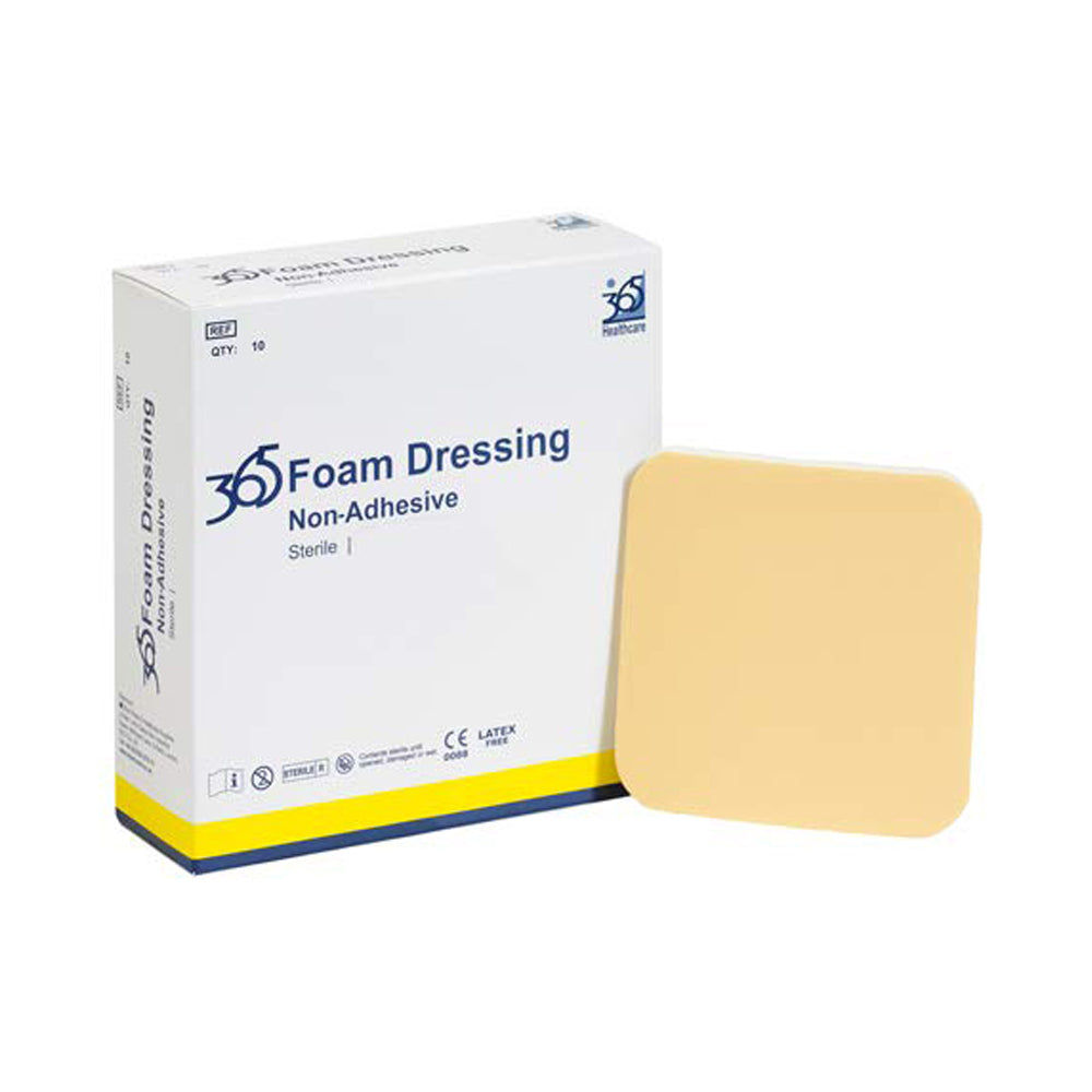 365 Non–Adhesive Foam Dressings | Pack of 10