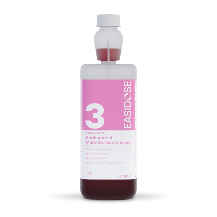 Easidose Antibacterial Multi-Surface Cleaner | Concentrate & Refill Flask