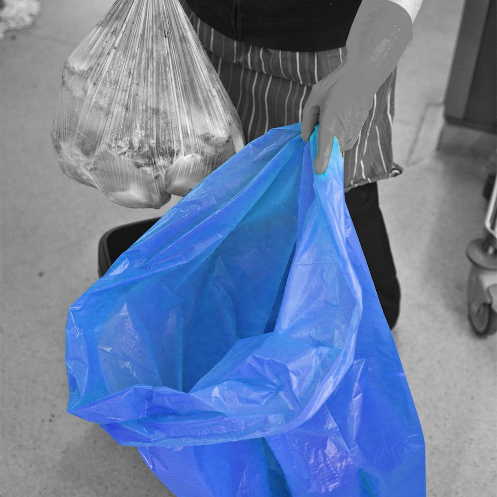 Blue Refuse Sacks | Heavy Duty | 90-Litre | Box of 200