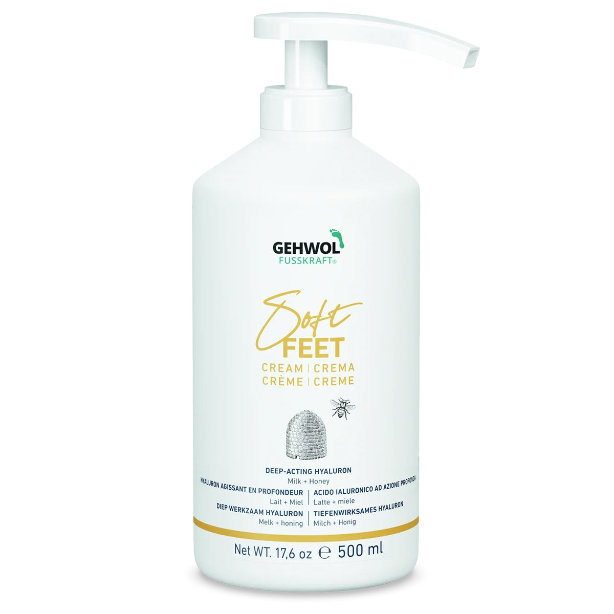 Gehwol Fusskraft Soft Feet Cream | Milk & Honey | 125ml or 500ml