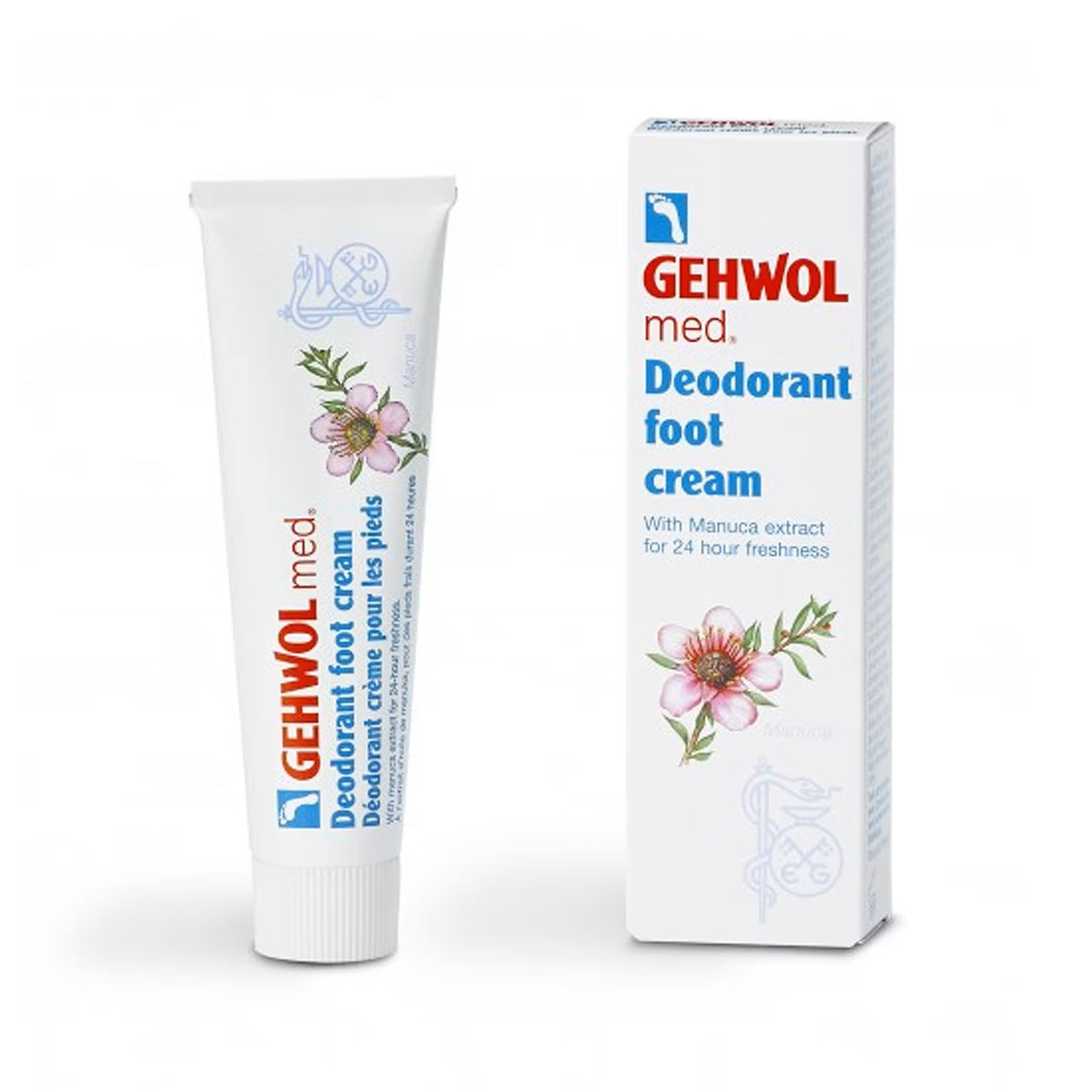 Gehwol Med Deodorant Foot Cream | 75ml or 500ml
