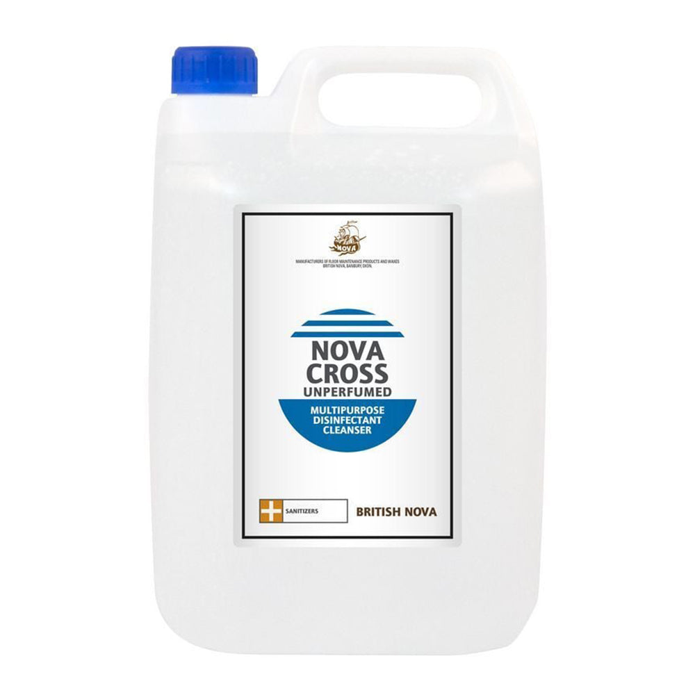 Nova Cross Unperfumed Multipurpose Disinfectant Cleanser | 5-Litre
