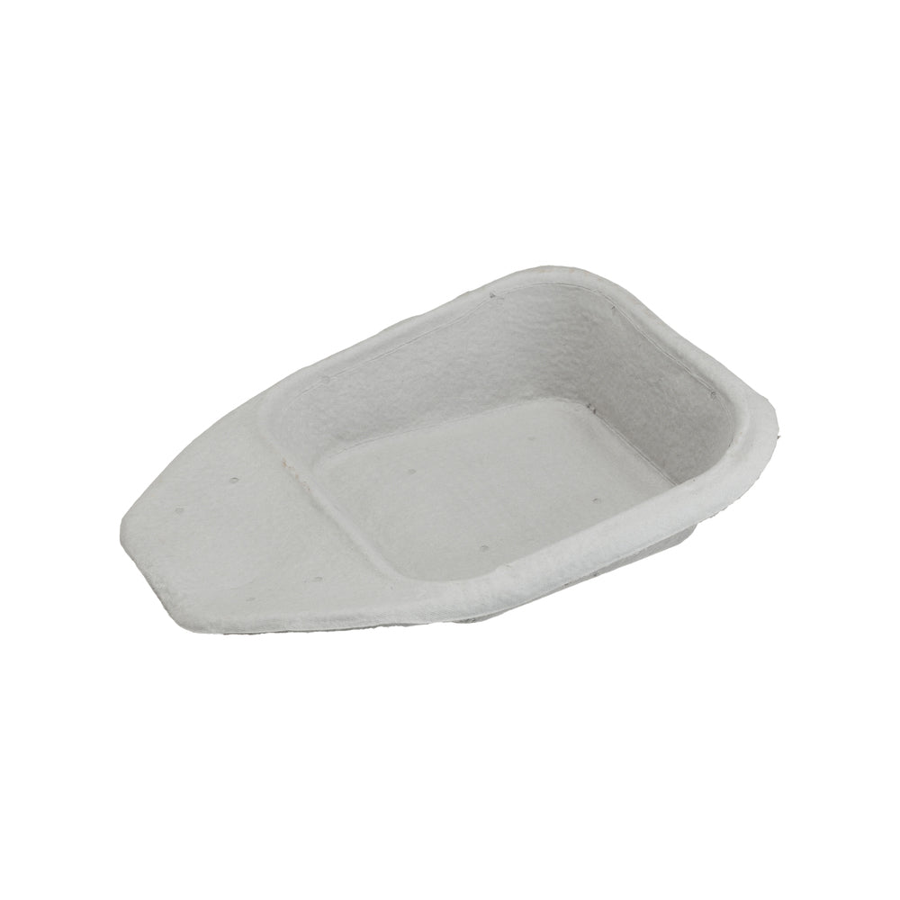 Pulp Slipper Bed Pan | 1300ml (Midi) or 2000ml (Maxi) | Box of 100