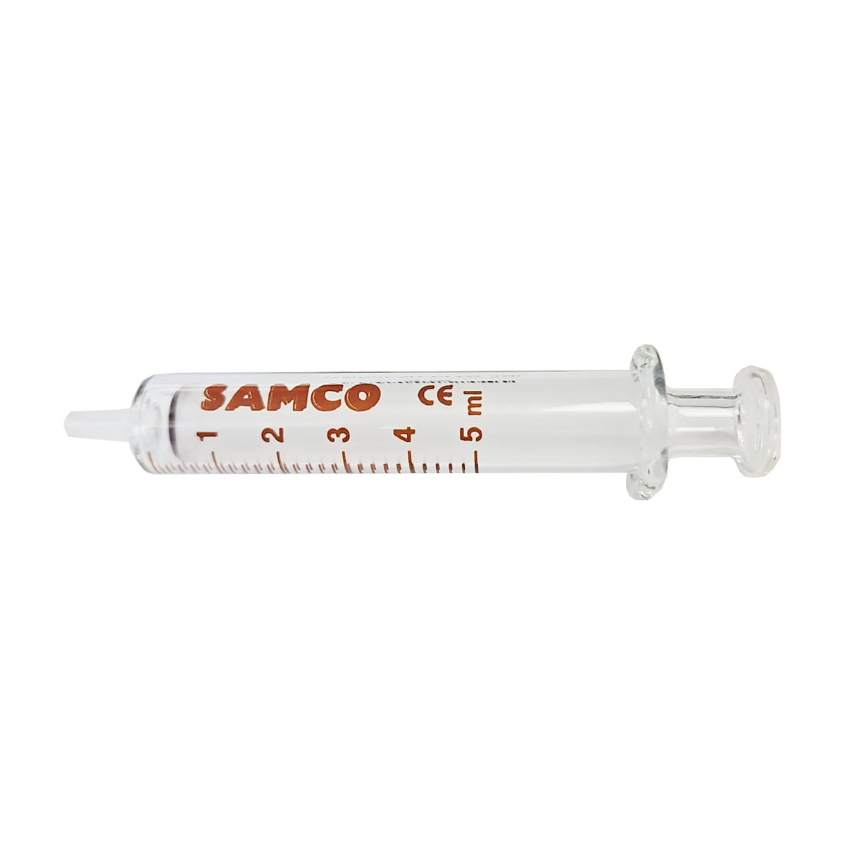 Samco Glass Syringe | Luer Slip | 1ml, 2ml or 5ml | Single