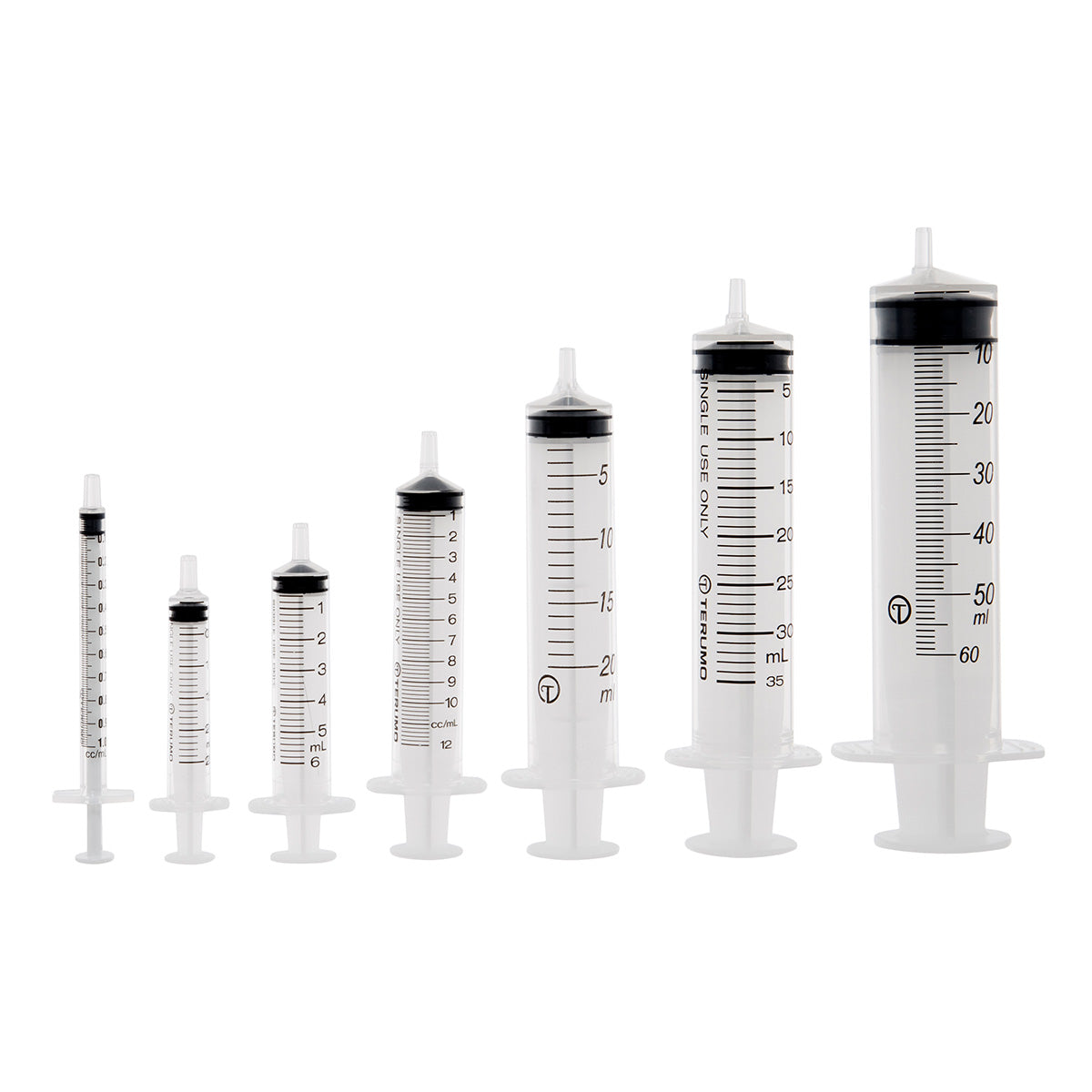 Terumo 3-Part Syringe | Luer Slip | Various Sizes