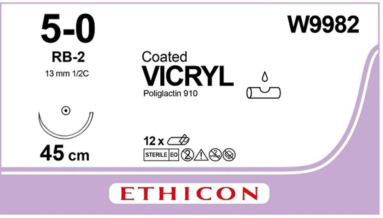 Vicryl™ Sutures Taper Point Plus Needles RB–2