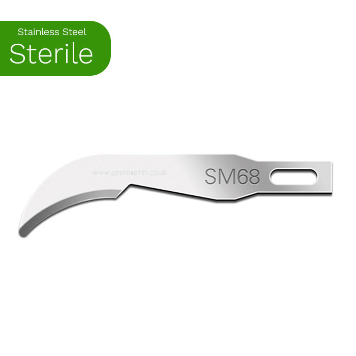 Swann Morton SM68 Sterile Stainless Steel Blades
