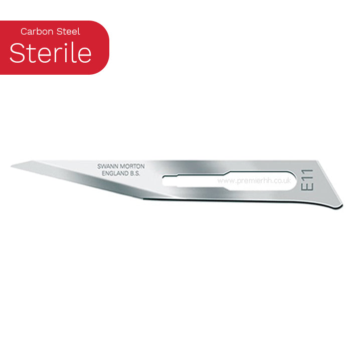 Swann Morton Sabre E11 Carbon Steel Blades