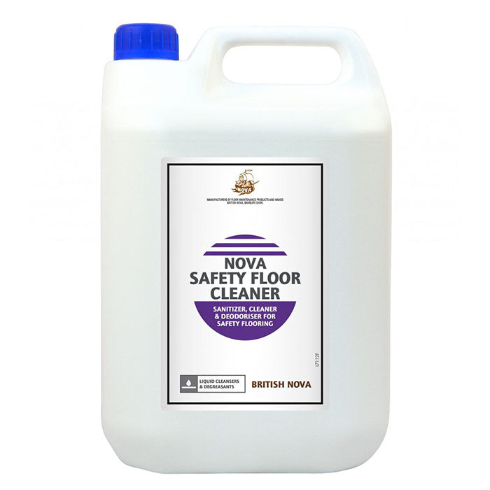 A white 5-litre bottle with a blue lid and product label.