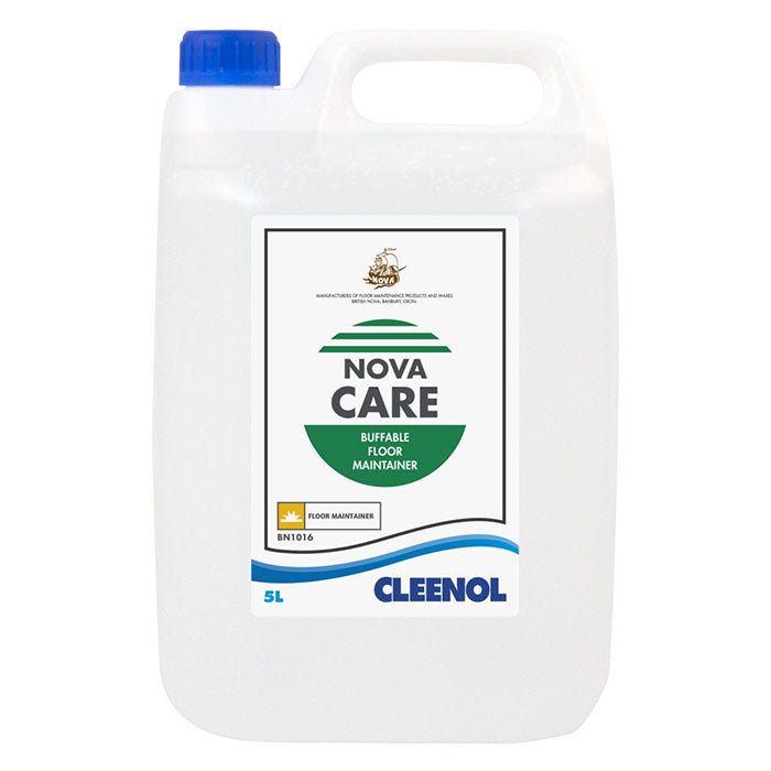 A white 5-litre bottle with a blue lid and product label.