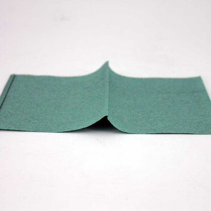 Unfolded hand V-Fold towel.