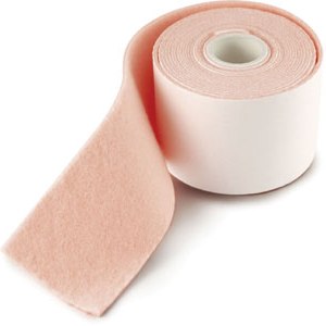Hapla Fleecy Web Roll | Transverse Stretch | Pink | 5cm x 3m Roll