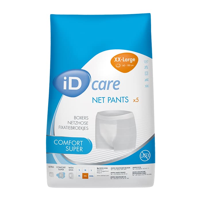 iD Care Net Pants with Legs | Various Sizes | Pack of 5