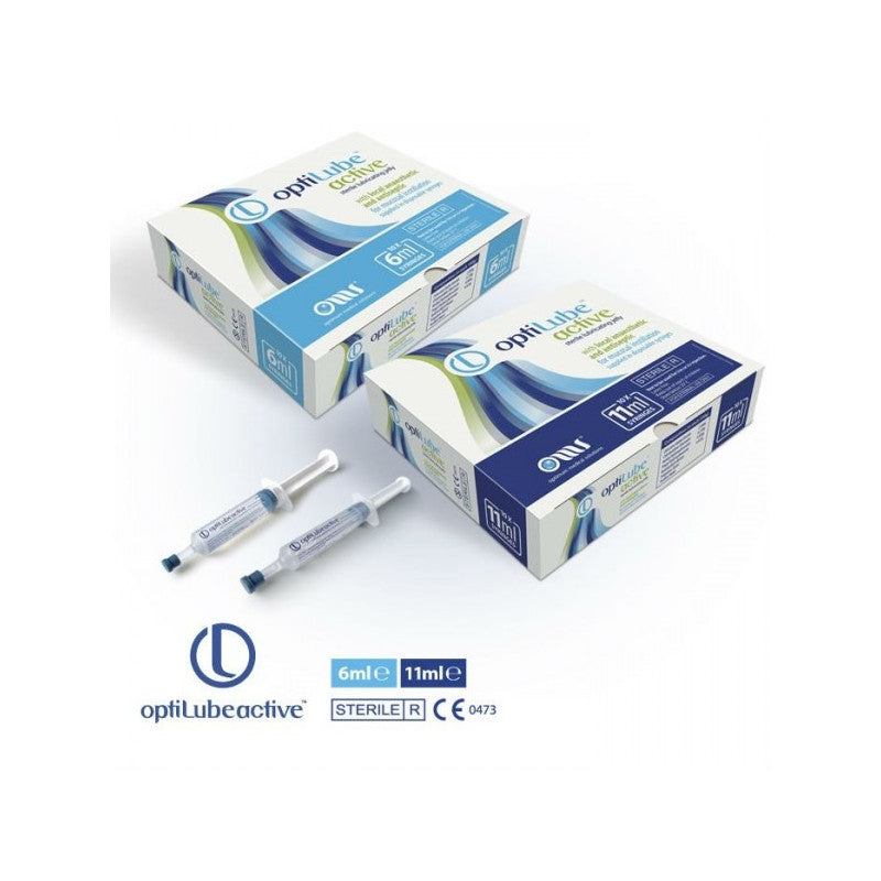 Optilube Active Sterile Lubricating Jelly | Anaesthetic Numbing Jelly Optilube Active Sterile Lubricating Jelly | Anaesthetic Numbing Jelly