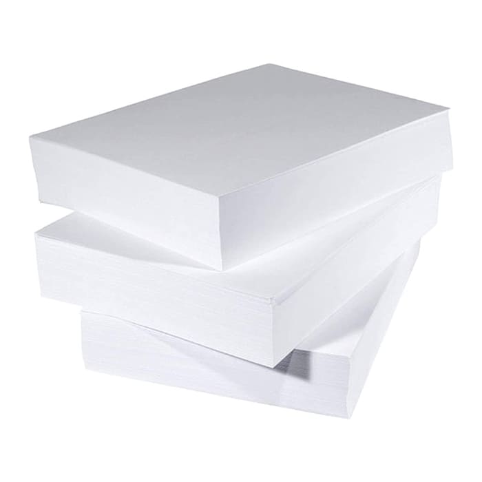 White A4 copy paper.