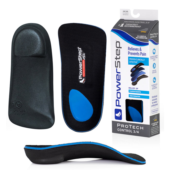 Plantar Fasciitis Powerstep Protech Control Full Length Orthotic