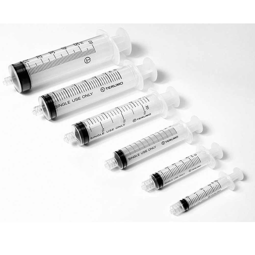 Terumo 3-Part Syringe 50ml - Luer Lock (25) SS-50L1