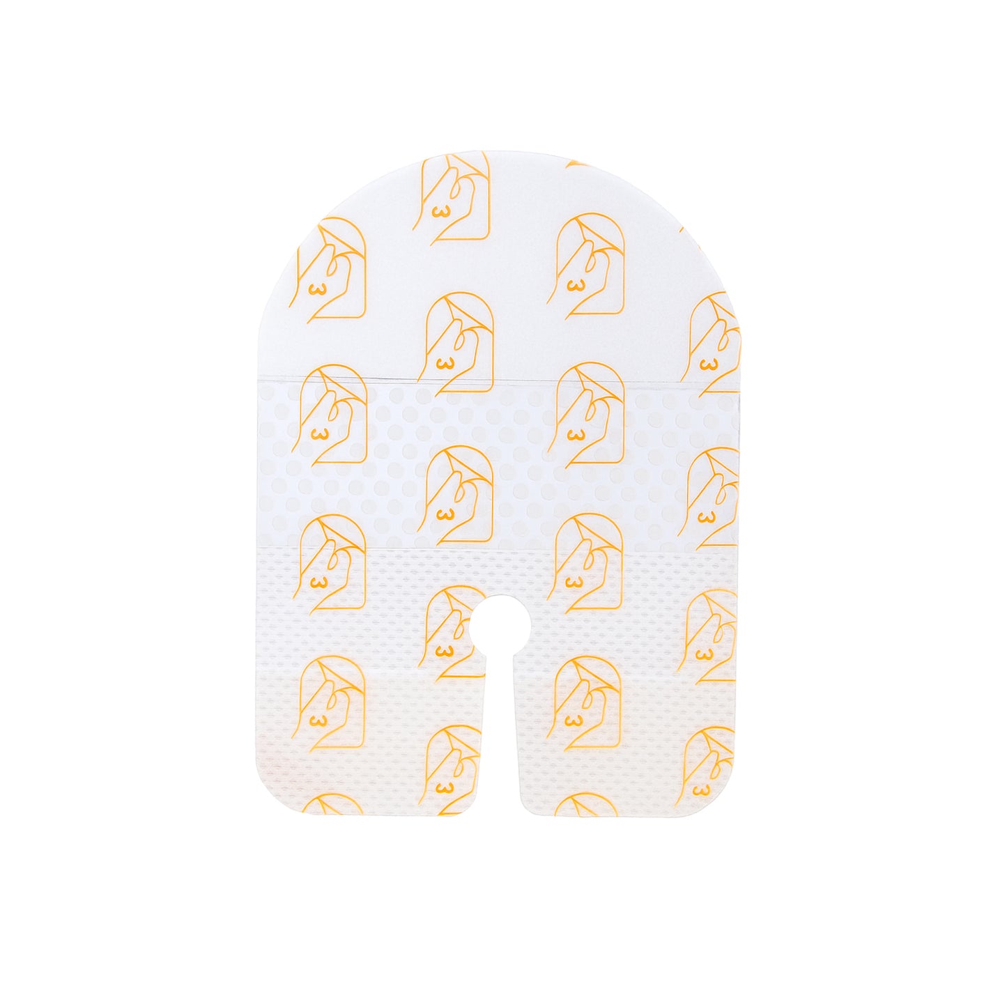 365 Transparent Adhesive Ported IV Dressings | 7cm x 9cm | Box of 50