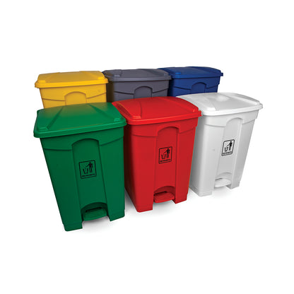 foot pedal bin Large Plastic Pedal Waste Bin | 45-Litre
