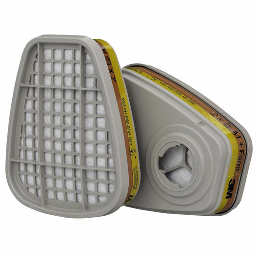 3M™ 6075 Formaldehyde + A1 Gas Filters | Pack of 2
