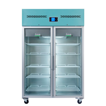Lec Medical Pharmacy Large Capacity 1200-Litre Freestanding Fridge