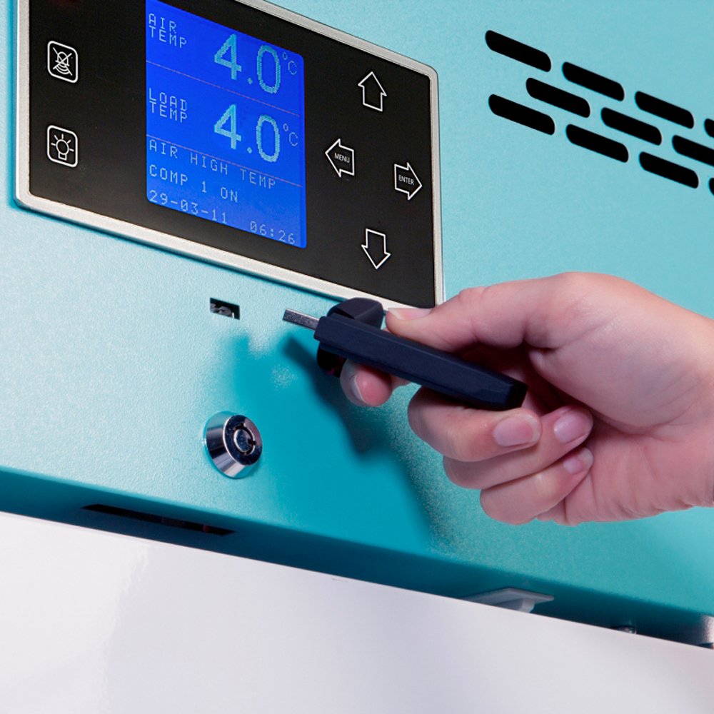 Lec Medical Pharmacy Large Capacity 1200-Litre Freestanding Fridge