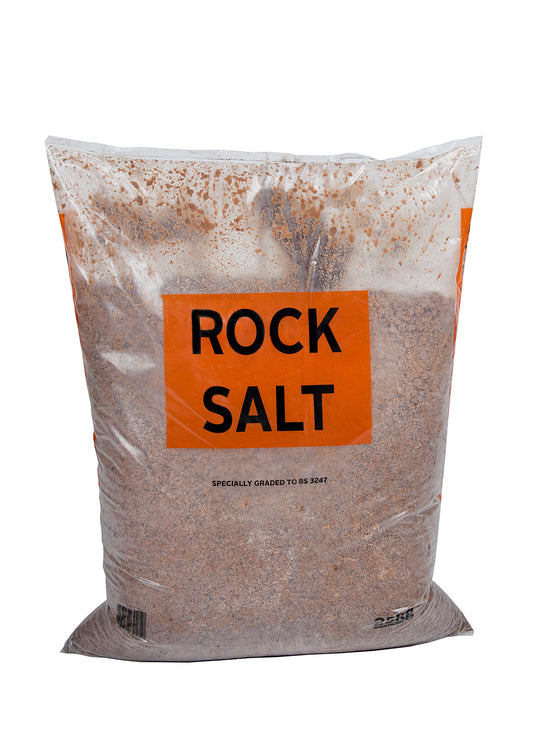 Brown De-Icing Rock Salt (Grit) | Pallet of 40 x 25kg Bags