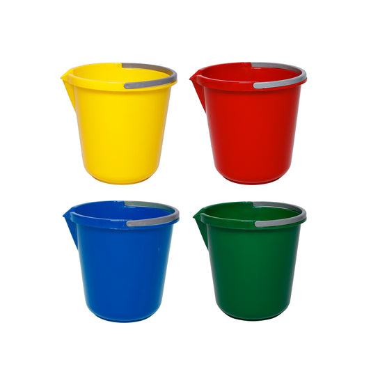 MI General Purpose Plastic Bucket | 10-Litre | Various Colours