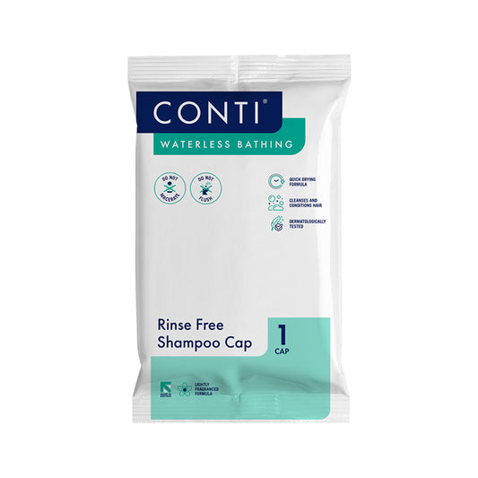 Conti Rinse Free Shampoo Cap | Lightly Fragranced | Single