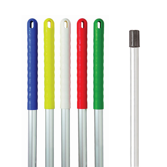 Exel Aluminium Mop Handle | Push Fit | 137cm