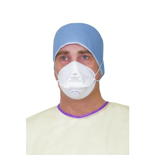 Medline FFP3 Respirator Face Masks with Valve | Pack of 10