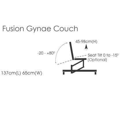 Fusion Adjustable Gynae Examination Couch