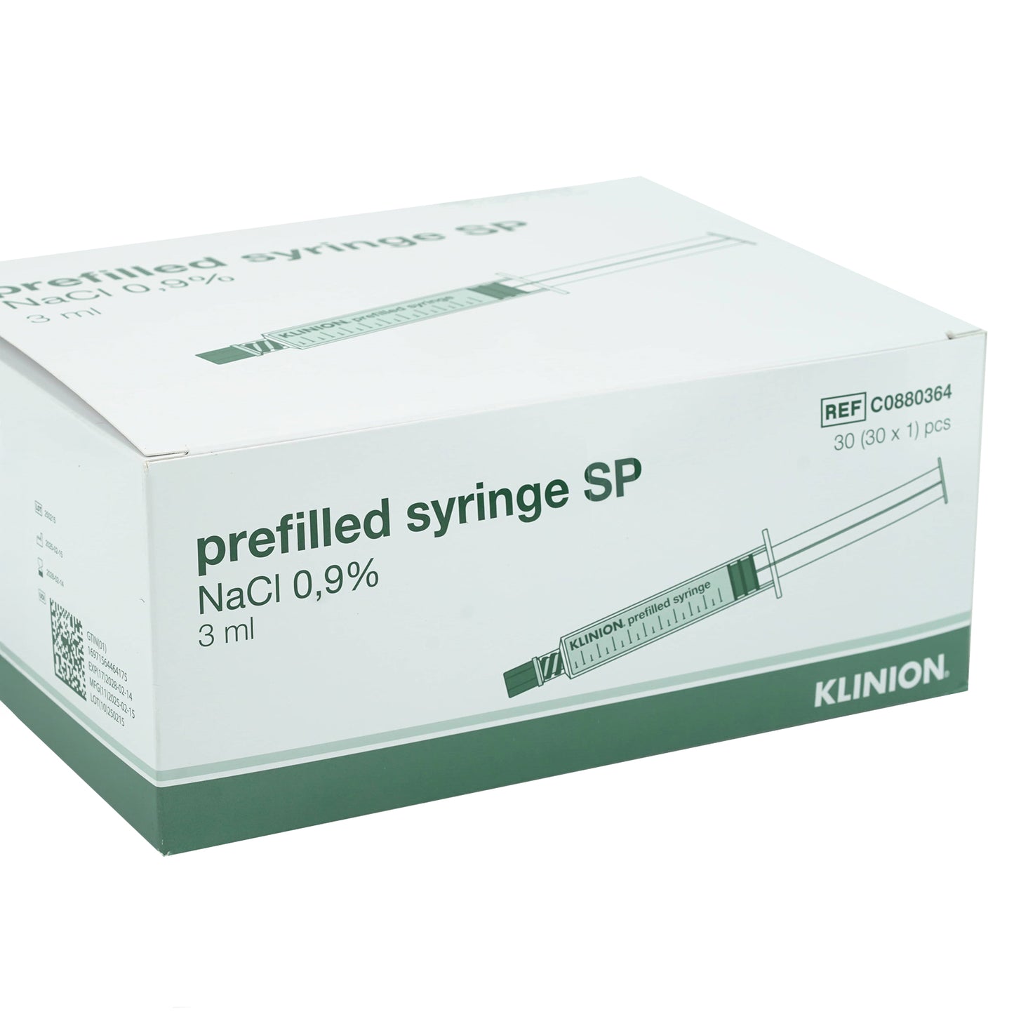Klinion SP Pre–Filled Saline Syringes | Pack of 30