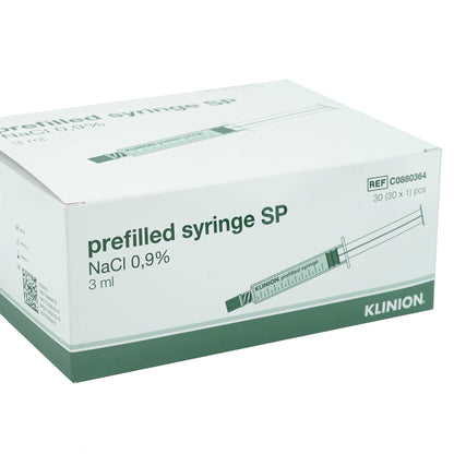Klinion SP Pre–Filled Saline Syringes | Pack of 30