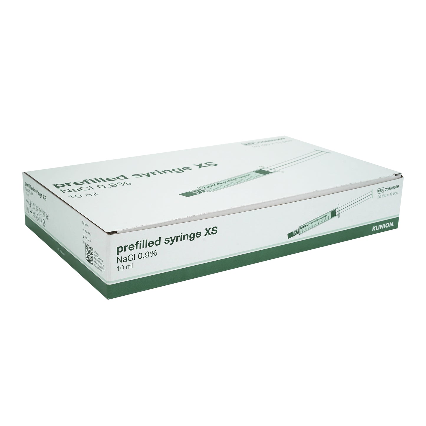 Klinion XS Pre–Filled Saline Syringes | Pack of 30