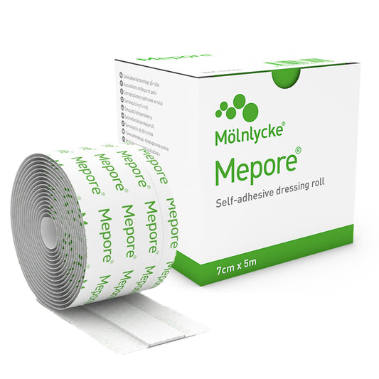 Mepore® Non–Sterile Dressing Rolls | 7cm x 5m