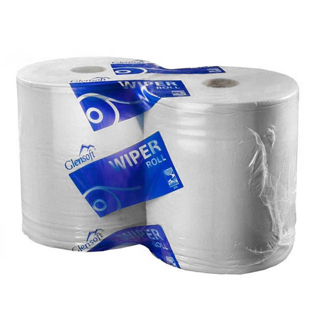 Glensoft Wiper 2Ply Jumbo Centrefeed Roll | Pack of 2