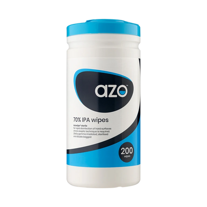 Azo™ 70% IPA Disinfectant Wipes | Pack of 200