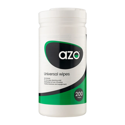 Azo™ Universal Cleaning & Disinfectant Wipes | CE | Tub of 200