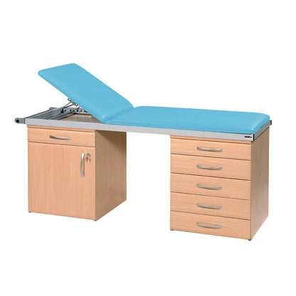 Specialist Treatment Couch with Twin Cabinet Base