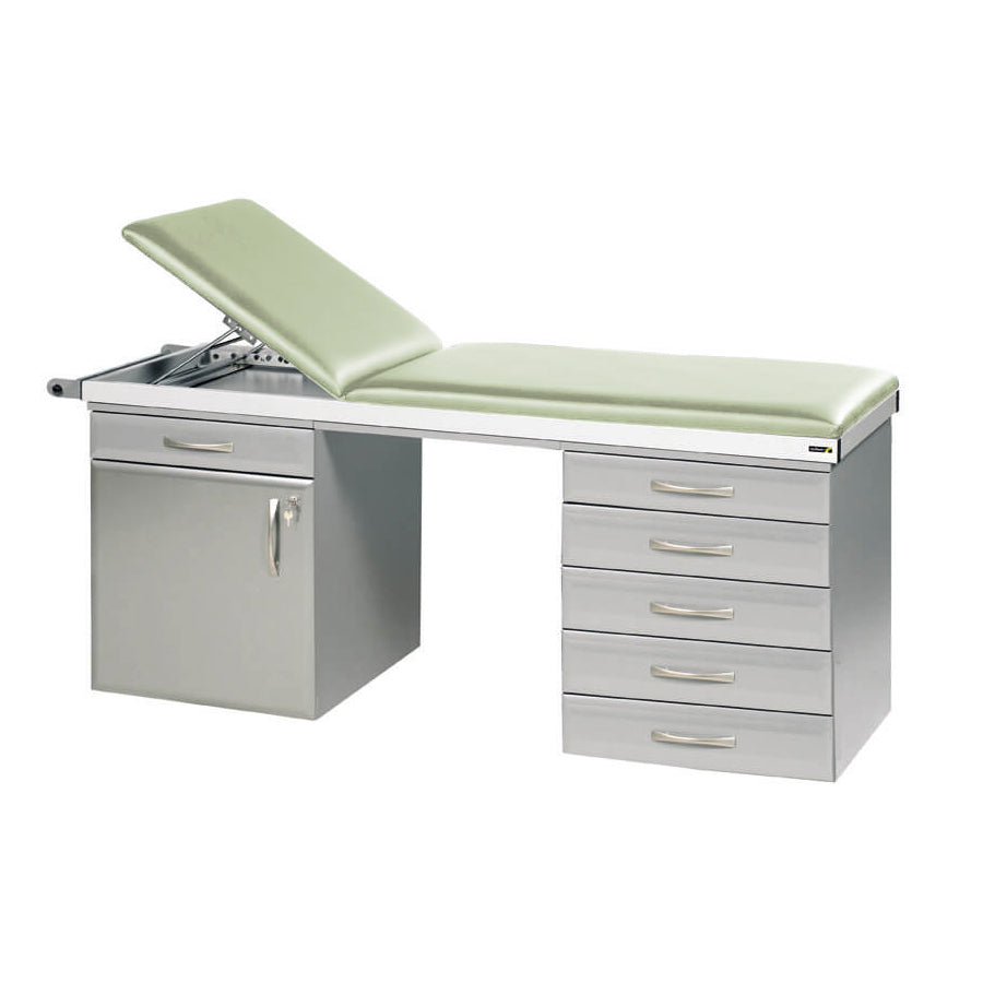 Specialist Treatment Couch with Twin Cabinet Base