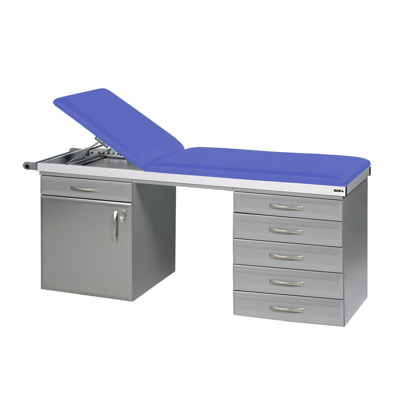 Specialist Treatment Couch with Twin Cabinet Base