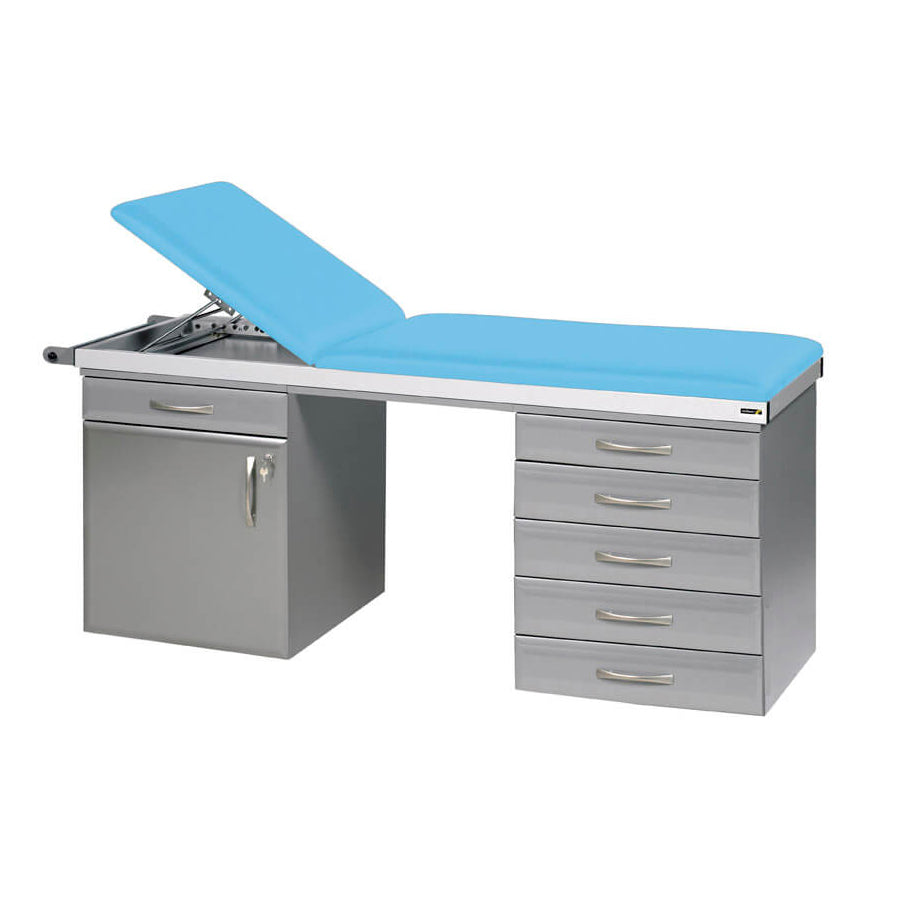 Specialist Treatment Couch with Twin Cabinet Base