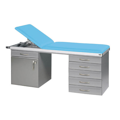 Specialist Treatment Couch with Twin Cabinet Base