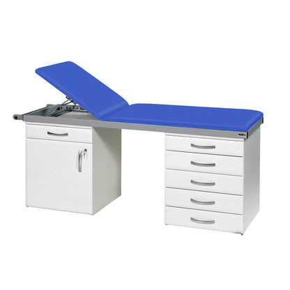 Specialist Treatment Couch with Twin Cabinet Base