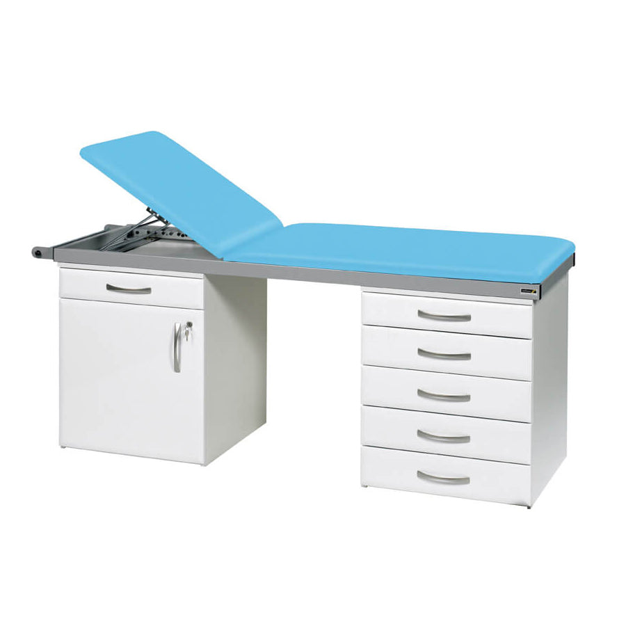 Specialist Treatment Couch with Twin Cabinet Base