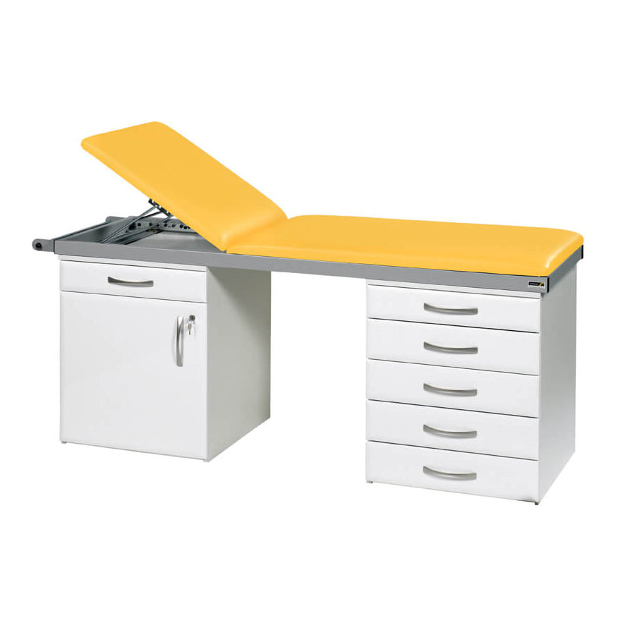 Specialist Treatment Couch with Twin Cabinet Base