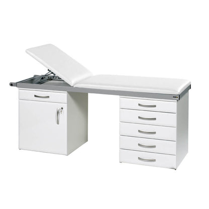 Specialist Treatment Couch with Twin Cabinet Base